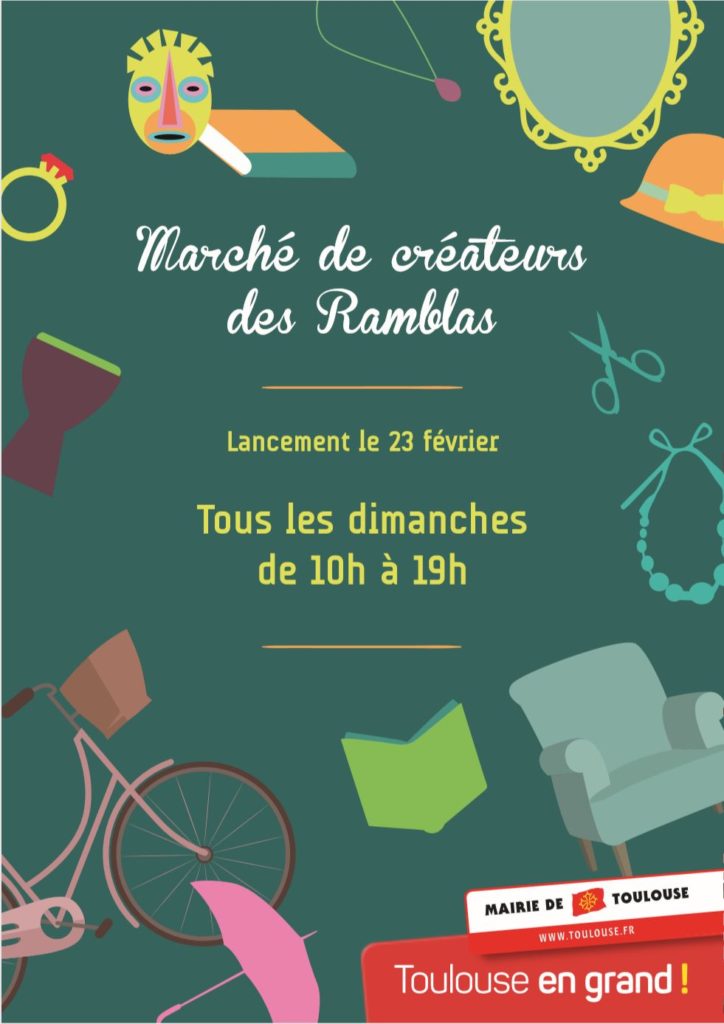 Marché des Ramblas de Jean Jaurès – Un Dimanche par mois !