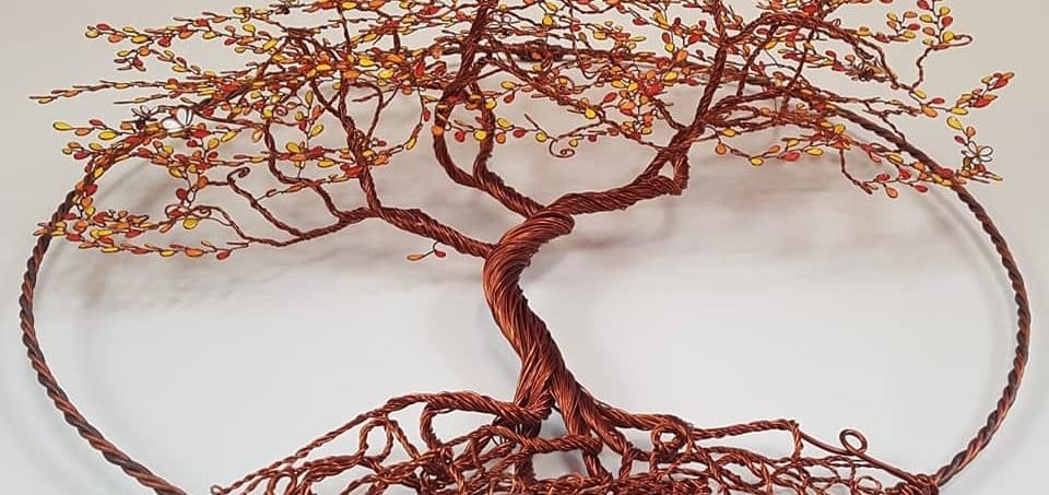 sculpture Arbre de vie mural en relief