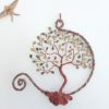 Arbre de Vie mural 15cm – Vert – Cuivré – Ouvert