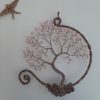 Arbre de Vie mural rose pâle