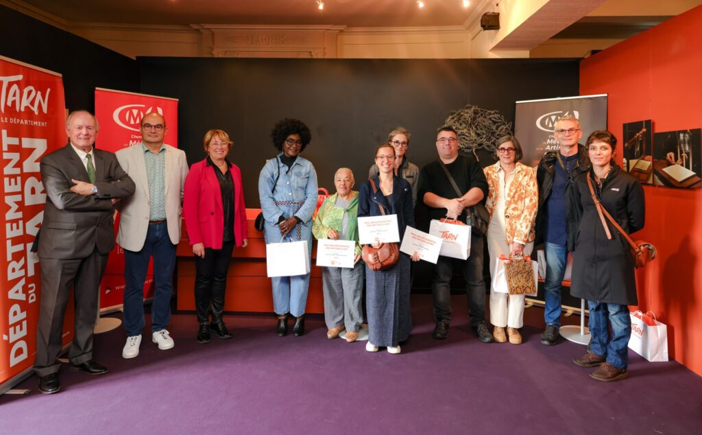Remise des prix cma tarn et département tarn concours métiers d'art 2024