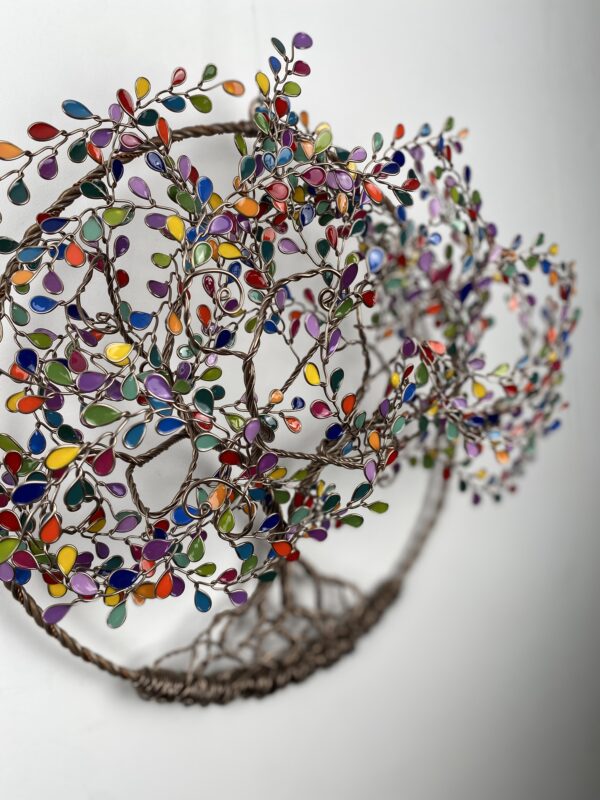 Arbre de vie mural en relief artisanal