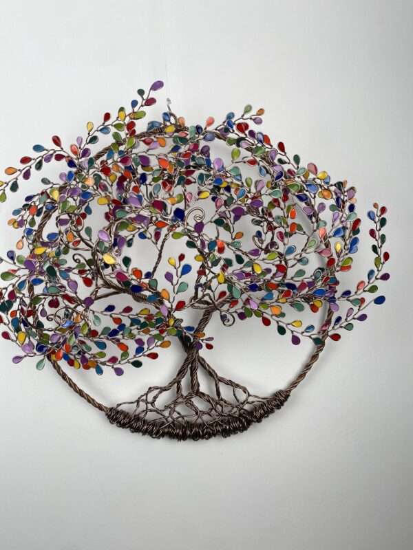 Arbre de vie mural en relief artisanal