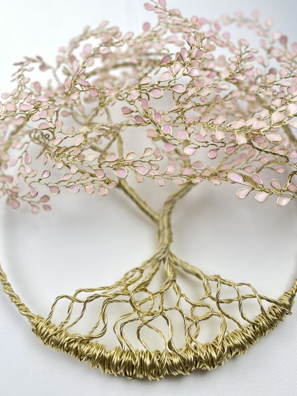 Sculpture decoration arbre en relief
