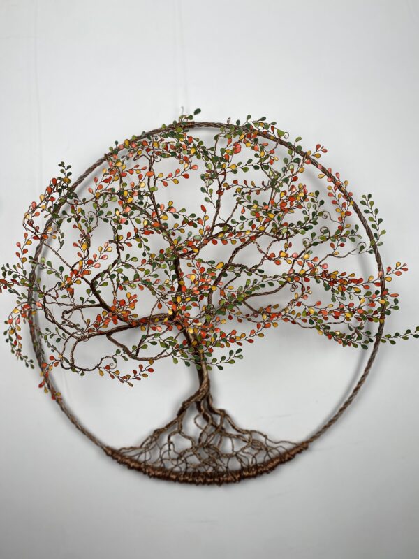 Grande décoration murale arbre de vie artisanal