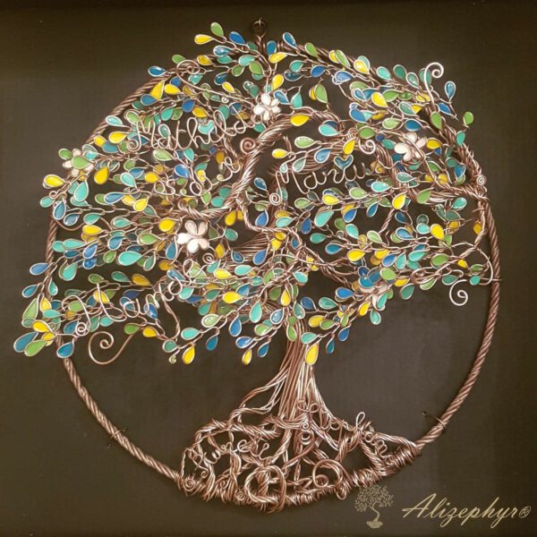 Arbre de Vie en relief personnalisé • Ø 20cm à 1m – Image 5