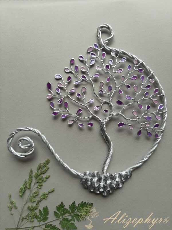 Arbre de Vie "Plat" - Cercle ouvert - Ø 20 à 30 cm – Image 7