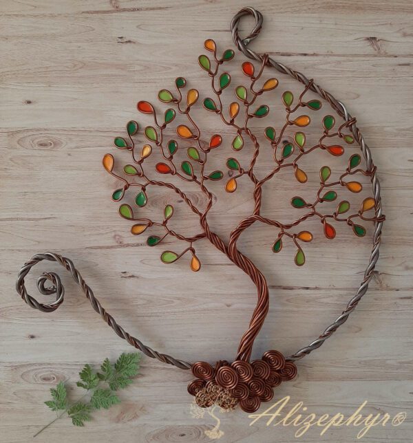 Arbre de Vie "Plat" - Cercle ouvert - Ø 20 à 30 cm – Image 25