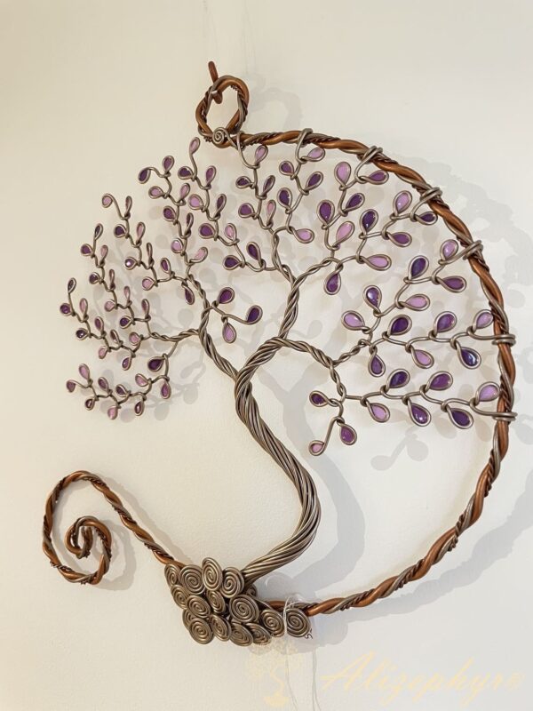 Arbre de Vie "Plat" - Cercle ouvert - Ø 20 à 30 cm – Image 20