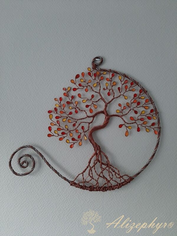Arbre de Vie "Plat" - Cercle ouvert - Ø 20 à 30 cm – Image 10