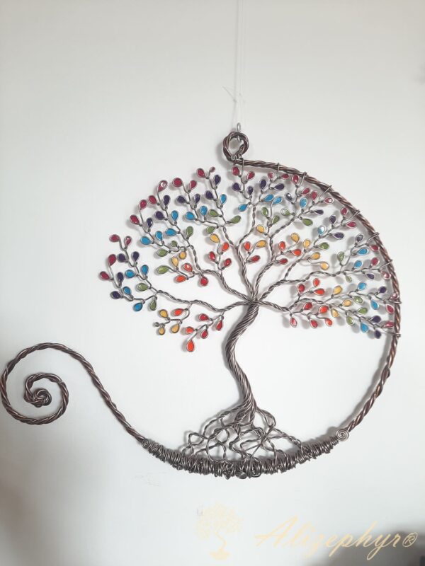 Arbre de Vie "Plat" - Cercle ouvert - Ø 20 à 30 cm – Image 9