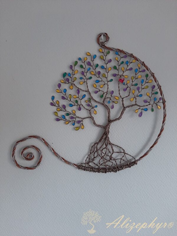 Arbre de Vie "Plat" - Cercle ouvert - Ø 20 à 30 cm – Image 16
